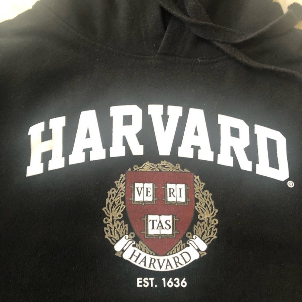 Vintage rare licensed Harvard University Hoodie